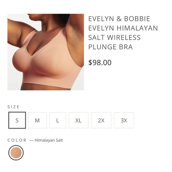 EVELYN| EVELYN HIMALAYAN SALT WIRELESS
PLUNGE BRA - Picture 12 of 12